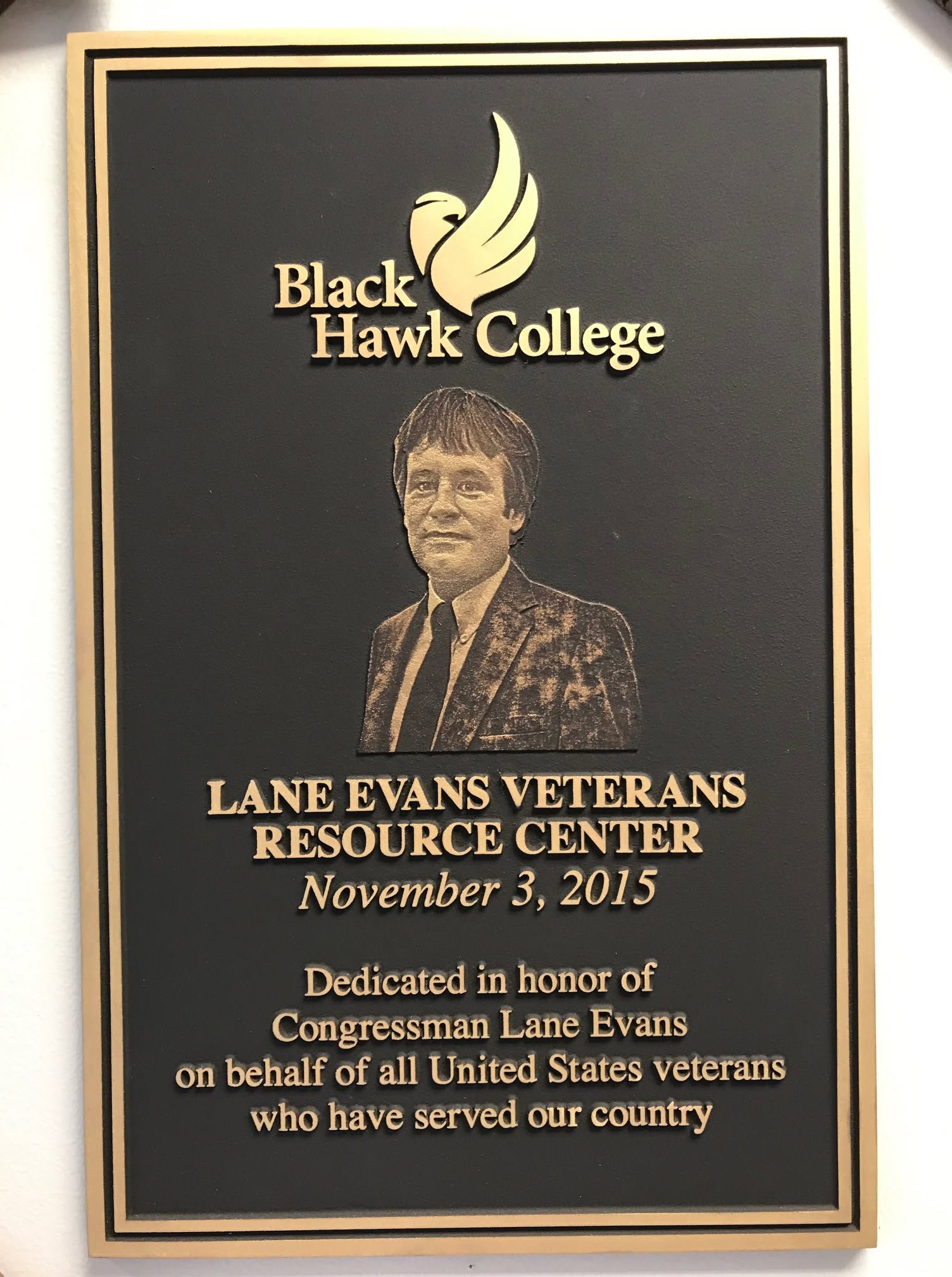 Lane Evans Veterans Resource Center, Black Hawk College