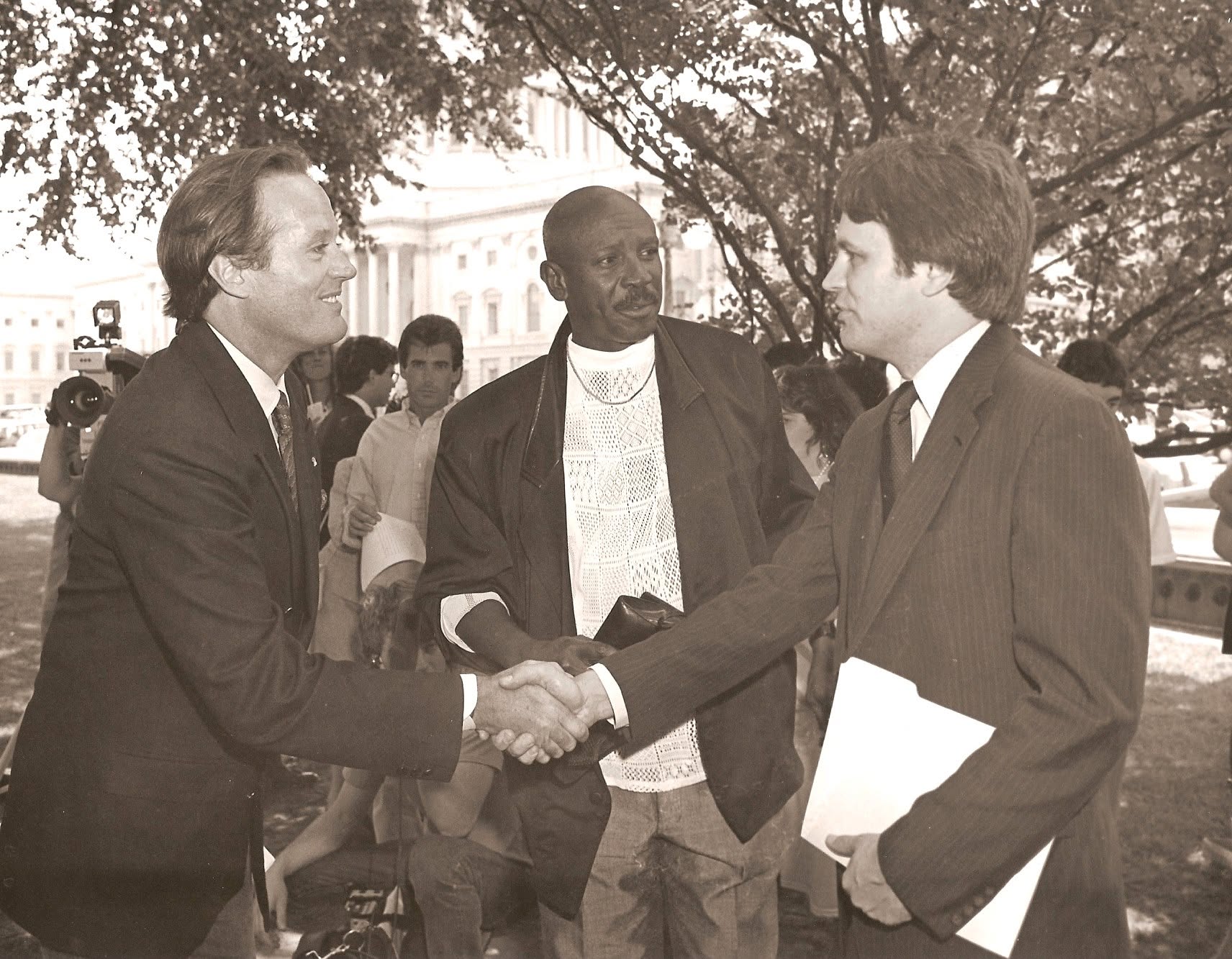 With Peter Fonda at the Capitol